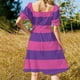 thumbnail image 5 of Este día escribimos a máquina de escribir Vestido de manga corta Vestidos de falda de mujer Vestido de cumpleaños de verano para mujer Vestido de lujo 2025, 5 of 7