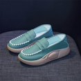 thumbnail image 2 of facefd Chaussures Décontractées pour Femmes Confortables à Enfiler Douces pour Intérieur Extérieur Marche Vert 37, 2 of 9