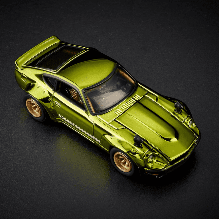 Hot Wheels Custom '72 Datsun 240z RLC Exclusive - Olive - Walmart.com