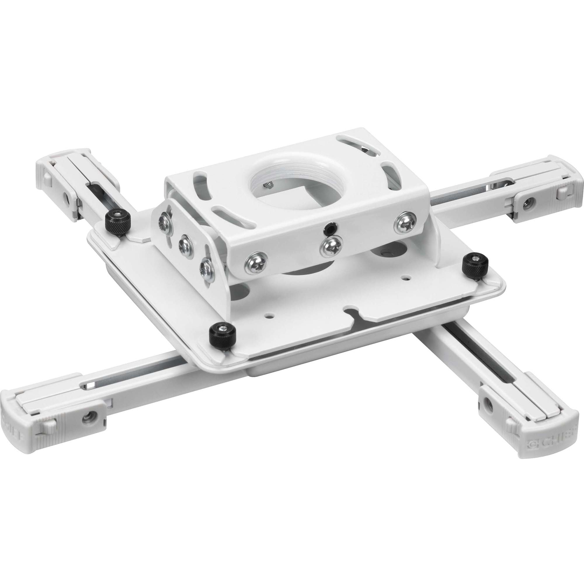 Chief RPAUW Universal Projector Mount (2nd Generation Interface Technology,White)