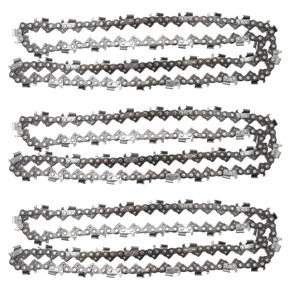 Anxingo 20 inch Chainsaw Chain 325" Pitch .058" Gauge 76DL Replacement for Blue Max 53543 8901 8902 Replacement for Husqvarna Stihl Poulan Craftsman Chainsaws 3 Pack