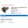 thumbnail image 2 of Ignition Switch - Compatible with 1968 Oldsmobile 98, 2 of 2