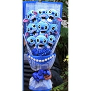 Lilo Stitch Plush Doll Toys Rose Bouquet Gift Box Stitch Soft Stuffed Dolls Stich Plush Bouquets for Kids Birthday Gifts 4