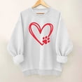 thumbnail image 3 of Camiseta de Moda de Cuello Redondo Casual de Manga Larga de las Mujeres, Camisetas de Manga Larga de las Mujeres con Patrón de Puntos de Polka Y Poliéster Suave, Sudadera Ligera Y Acogedora para el I, 3 of 3