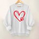thumbnail image 2 of Camiseta de Moda de Cuello Redondo Casual de Manga Larga de las Mujeres, Camisetas de Manga Larga de las Mujeres con Patrón de Puntos de Polka Y Poliéster Suave, Sudadera Ligera Y Acogedora para el I, 2 of 3