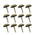 thumbnail image 1 of 100pcs 10x15mm Bronze Decorated Door Nails Round Classical Nail Large-headed Nails, 1 of 5