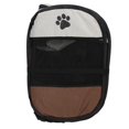 thumbnail image 3 of Portable Foldable Pet Cat Dog Cage Exercise Play Tent Mesh Cover Indoor/Outdoor Use Coffee, 3 of 4