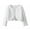 White, variant on QIPOPIQ Coats for Girls Clearance Toddler Kids Baby Little Girls Lace Princess Bolero Cardigan Shrug tops Clothes