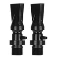 thumbnail image 2 of 2pcs Fish  Pump Fitting, Fish  Duckbill Nozzle, Black 360° Rotating For Submersible Pump Household Aquarium Fish Store, 2 of 8
