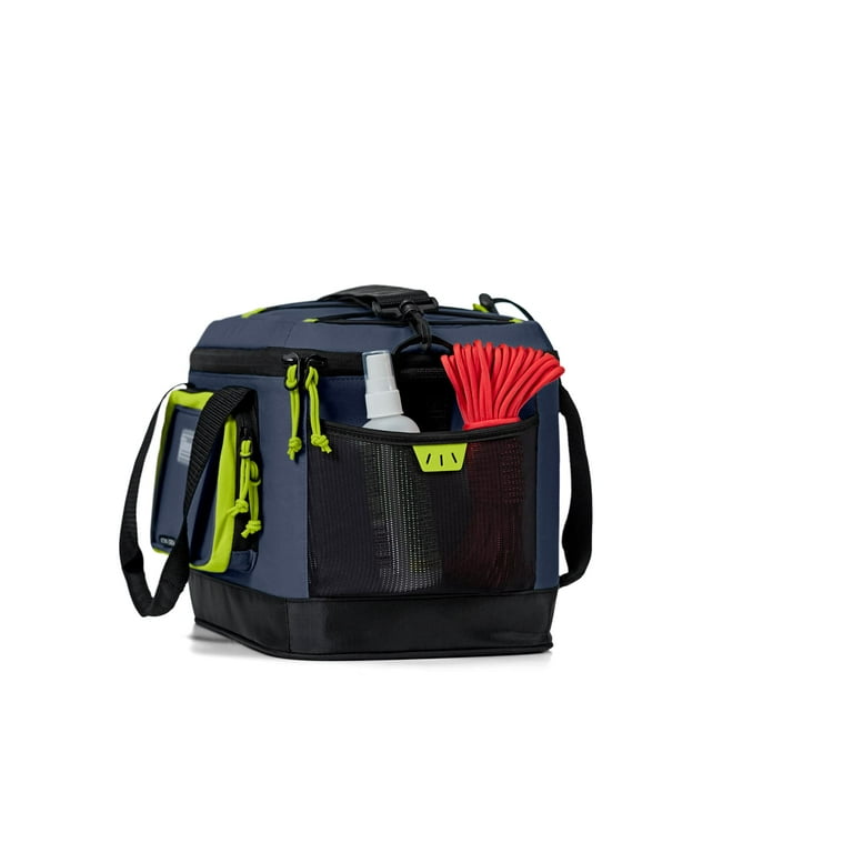 Coleman Soft Cooler 16 Cans Spider Mum Blue Insulated with