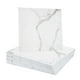 thumbnail image 1 of Uxcell 20Pcs Azulejos de Mármol Autoadhesivos, Paneles de Pared Impermeables para Salpicadero, Azulejos de Ducha Autoadhesivos de 11.81"x11.81" para Baño, Diseño Blanco con Vetas Grises, 1 of 7
