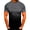 Dark Gray-1, variant on Mens Short Sleeve Shirts Casual Gradient Color Loose Pullover Graphic Tee Shirts Summer Fashion Athletic Tops