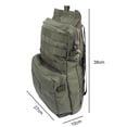 thumbnail image 3 of Chaleco táctico de caza bolsa de hidratación de combate impermeable de Likrtyny nailon Oxford 1000d mochila de caza, 3 of 3