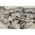 thumbnail image 5 of Elizabeth Sutton VE65A Over The Moon Floral Modern Cream Area Rug, 2'0" x 4'0", 5 of 6