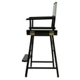 thumbnail image 5 of "24" Director's Chair Black Frame-Gray Canvas", 5 of 8
