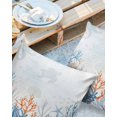 thumbnail image 3 of Outdoor Waterproof Pillow Covers Pack of 2, Seagrass Coral Watercolor Ocean Retro Nautical Decorative Throw Pillowcases Cushion Covers for Garden Patio Tent Sofa Couch, 16x16 inch, 3 of 8