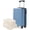 Blue-Gray, variant on Euroco Carry-On Luggage Set 3 Piece,ABS Lightweight Durable Suitcase with Spinner Wheels, TSA Lock & 2 Packing Cubes,20 Inch Hardshell Airline Approved Luggage for Men Women Travel,Blue Gray