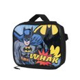 thumbnail image 4 of DC Batman Backpack 16" and Detachable Insulated Lunch Bag 2Pc Set Action Pose, 4 of 5