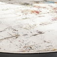 thumbnail image 3 of SAFAVIEH Aria Caelestinus Abstract Area Rug, Cream/Olive, 6'5" x 6'5" Round, 3 of 8