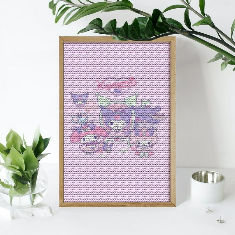 Shop Diamonds Painting Full Set Kuromi Sanrio With Frame with great  discounts and prices online - Nov 2023