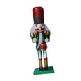 thumbnail image 4 of HOMYL 16cm Wooden Nutcracker Figurine Christmas Decoration for Holiday Gift A, 4 of 8