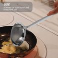 thumbnail image 2 of Récipient à Huile Pratique en Acier Inoxydable Passoire pour Aliments Frits Cuillère à Pâtes, 2 of 8