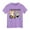 Light Purple, variant on Toddler Boys Girls Easter Shirt Short Sleeve Cute Bunny Graphic Print Funny Crew Neck Breathable Soft Casual Tee Tops Tshirt Happy Easter Shirts 3-13 Years