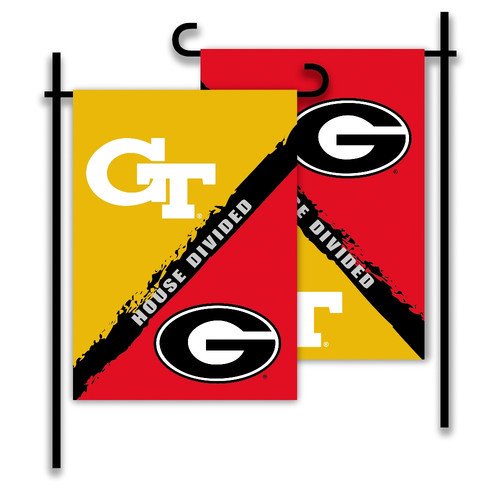 Georgia - Ga. Tech House Divided Banner Flag