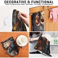 thumbnail image 7 of GZHJMY Watercolor Monkey Kitchen Towels Set of 4, Ultra Soft Absorbent Dish Towels Bathroom Hand Towels Reusable Cleaning Cloths Tea Towels 28 x 18 Inch, 7 of 7