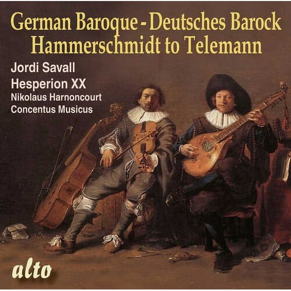 Jordi Savall - German Baroque: From Hammerschmidt to Telemann - Music & Performance - CD