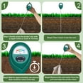 thumbnail image 4 of Long Probe Deep Use Soil Mo ture Meter, Water Monitor Indicator Sensor, Hygrometer for Outdoor Indoor Large Pot Plants, Flower, Gardening, Farming, 4 of 4