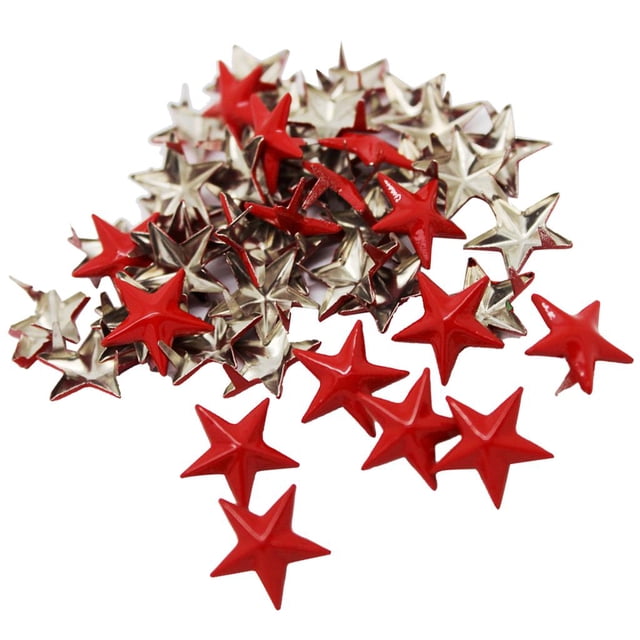 3x 50x Remaches Metálicos de Estrella Remaches Clavos de Remache Sujetadores de Punto para Bolsa de Cinturón de material cuero