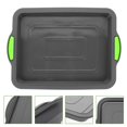 thumbnail image 4 of HLONK Gray Silicone Rectangular Dish for Cooking  Baking  and Dinner, 4 of 5