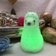 thumbnail image 4 of Lámpara de noche infantil de alpaca, de silicona suave, 9 colores, recargable, con control remoto, LED, ideal para regalo, oficina, dormitorio, sala de estar y exteriores., 4 of 5