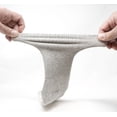 thumbnail image 5 of 6 Pairs Non-Binding Loose 3XL Crew Sock (Gray 10-13) Non-Slip Socks for Men & Women (Gray 10-13), 5 of 5