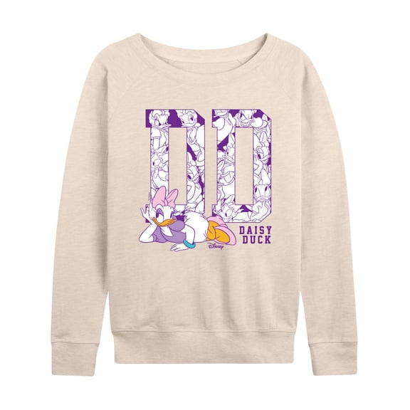Disney - Daisy Ears - Women's French Terry Long Sleeve Pullover
