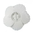 thumbnail image 3 of LuxenHome Distressed White Metal Flower Wall Decor, 3 of 6