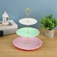 thumbnail image 6 of Detachable Fruit Tray with Convenient Cleaning 3 Tiers Round Cake Display Stand, 6 of 17