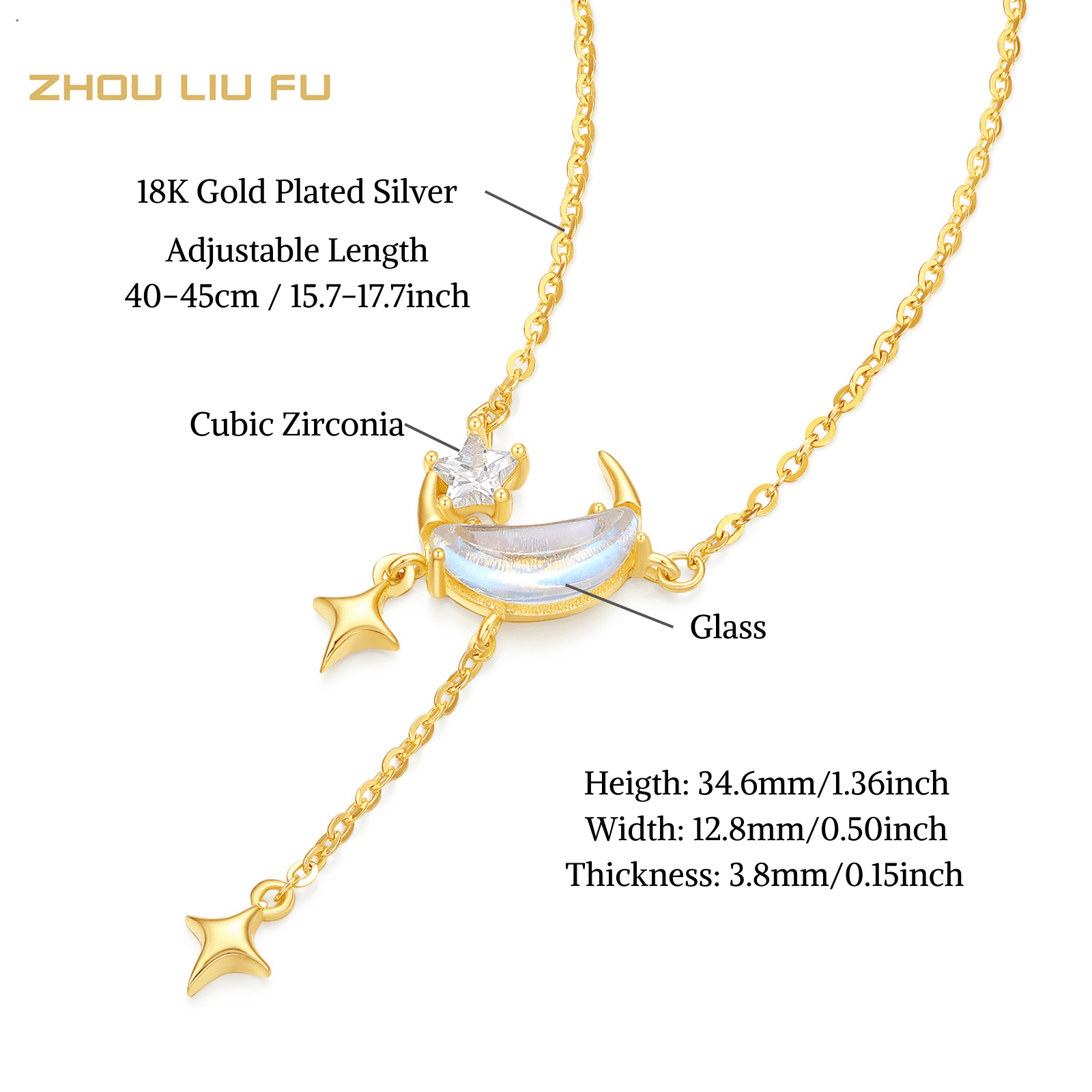 ZHOU LIU FU Mystery Jewelry for Women S925 Sterling Silver Pendant Necklace Blind Box, Dainty Jewelry Birthday Valentine’s Day Gift for Women Girlfriends