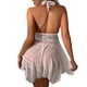 thumbnail image 5 of Ropa interior sexy para mujer Pijama sexy fino de encaje Camisón colgante de cuello de dos piezas Fridja  nalpqowj12993, 5 of 7