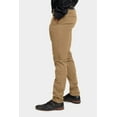 Victorious Men's Casual Slim Fit Stretch Basic Chino Pants DL1250 Khaki 36/30