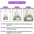 thumbnail image 5 of Easter Egg Miniature Pinscher Bunny Ear Welcome Spring Truck Cozy Fleece Blanket Mini Pin Dog Lover Warm Soft Throw Blanket - 12002, 5 of 5