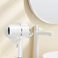 thumbnail image 5 of Hair Dryer Holder Wall Mounted,Hair Tool Organizer, Bathroom Organizer For Hair Tools , Bathroom Organizer Basket Hair Supplies Organizer Storage Hair Dryer Holder- Wall Mount No Drilling, 5 of 6