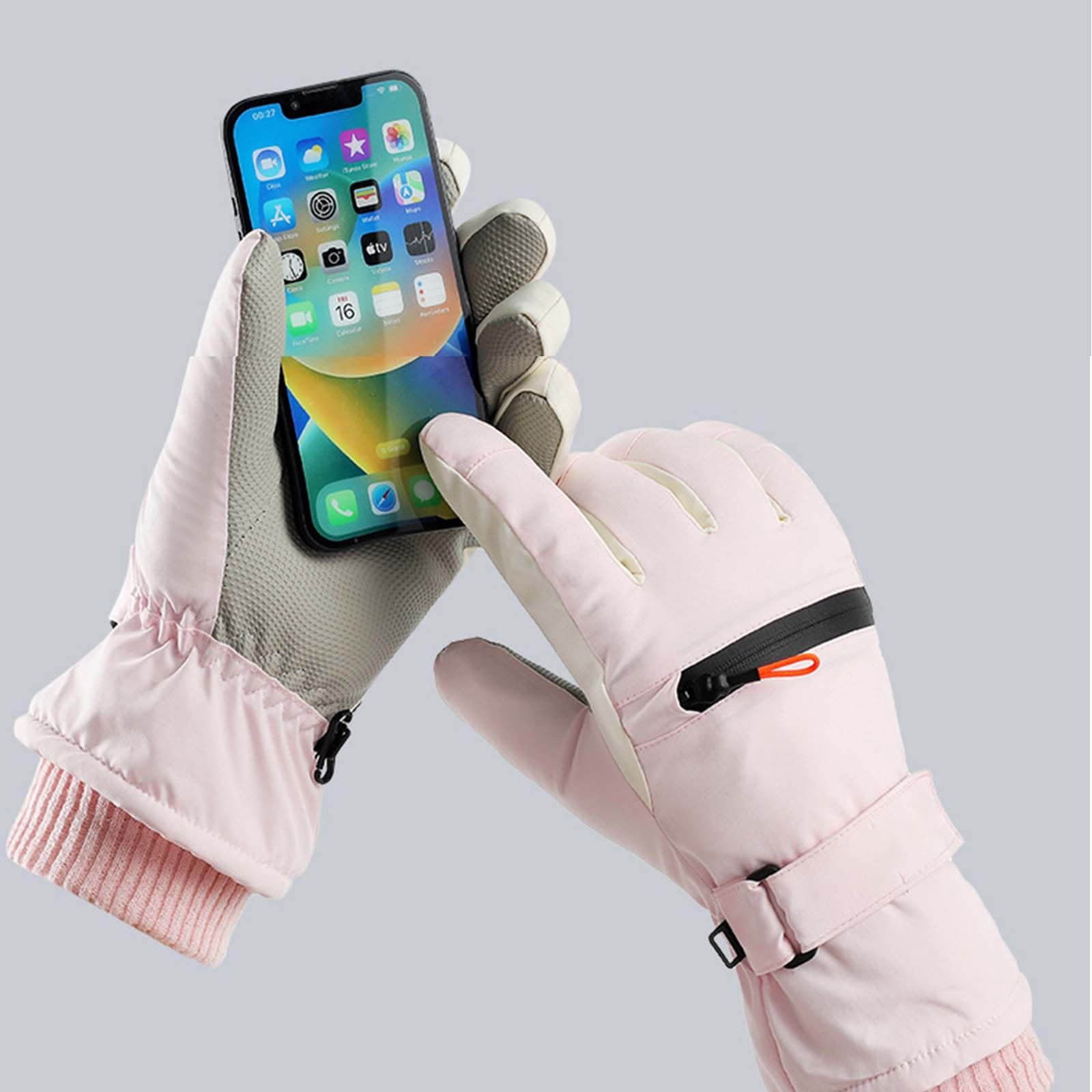 Clearance Hand protection equipment under $9,Men's And Women's Snow Gloves Men's And Women's Ski Gloves Screen Ski Board Ski Gloves Warm Winter Ski Gloves Suitable For Cycling Running Hiking Ou