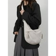 thumbnail image 7 of Hobo Bag Crescent Shoulder Bag Crossbody Bag Dumpling Bag Purse for Women Men Women bag, 7 of 7