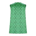 thumbnail image 4 of Otvok Summer Sleeveless Tops for Women Polka Dot Solid Color Print Short Sleeve Tunic T-Shirts, 4 of 6