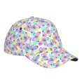 thumbnail image 2 of Goofa Butterflies on Polka Dots Printed Baseball Cap for Men and Women - Adjustable Unisex Hat for Sports and Casual Wear,Sun protection Casual Outdoor Everyday Fashion Cap, 2 of 9