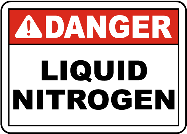 Vinyl Stickers Bundle Safety And Warning Signs Stickers Danger Liquid Nitrogen Sign 6 Pack 10 X 7 Walmart Com Walmart Com