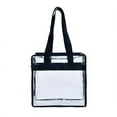 thumbnail image 1 of Sac à Main Transparent de Luxe pour Femme, Sac de Plage, Pochette en Gelée Transparente, Fourre-Tout en Plastique, 1 of 5