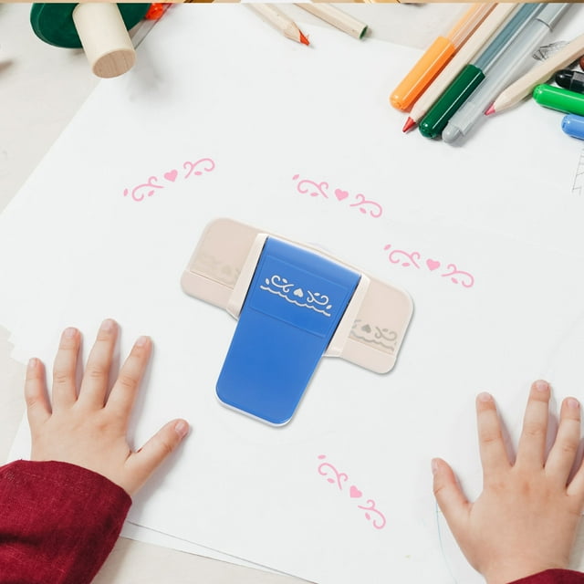 Minkissy DIY Paper Punch for Scrapbooking and Card Making with Portable Lightweight Design